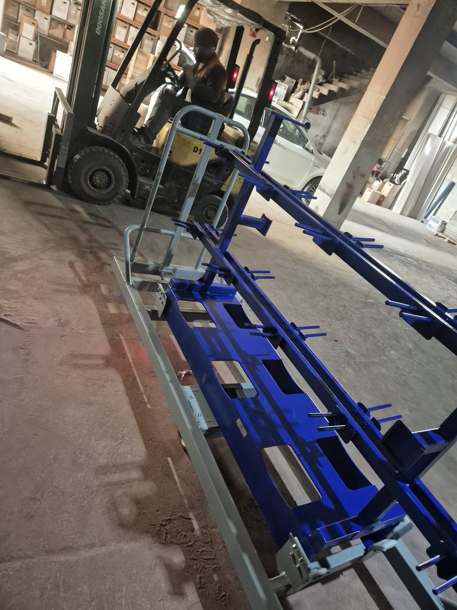 POY-FDY Automation Cart