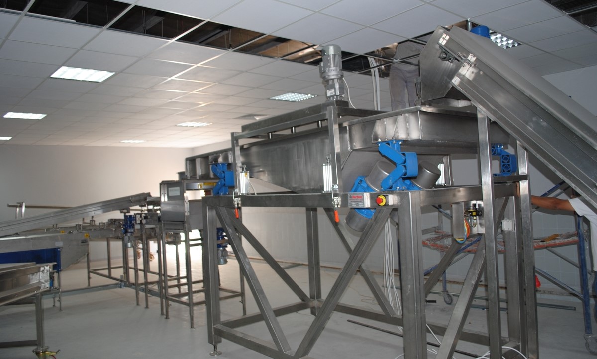 Raw Material Vibrating Sieve Machine